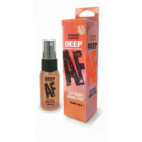 Deep AF - Cinnamon - Cinnamon Flavoured Deep Throat Spray - 29 ml - ENHANCERS