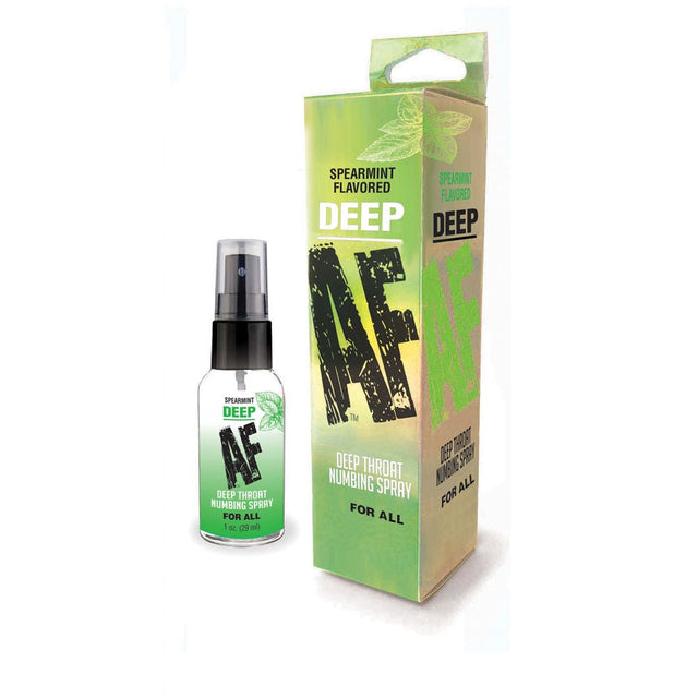 Deep AF - Mint - Mint Flavoured Deep Throat Spray - 29 ml - ENHANCERS