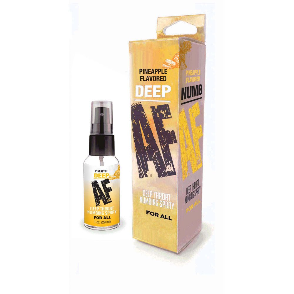 Deep AF Pineapple Flavoured Deep Throat Spray 29 ml - ENHANCERS