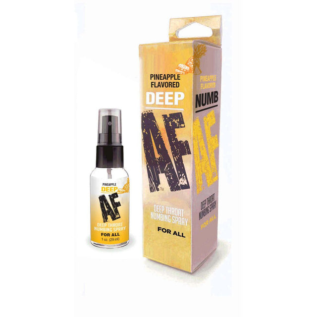 Deep AF Pineapple Flavoured Deep Throat Spray 29 ml - ENHANCERS