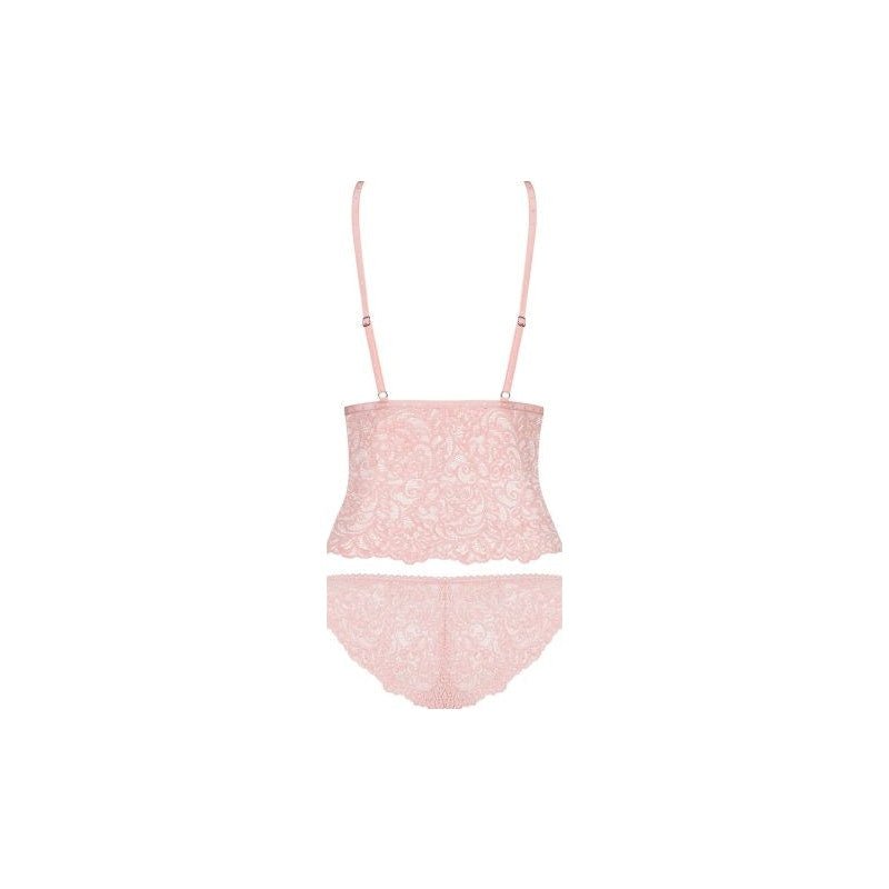 Delicanta Top and Panties Pink - Lingerie
