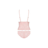 Delicanta Top and Panties Pink - Lingerie