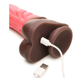 Deluxe Centaur Thrusting & Vibrating Silicone Dildo - Adult Toys
