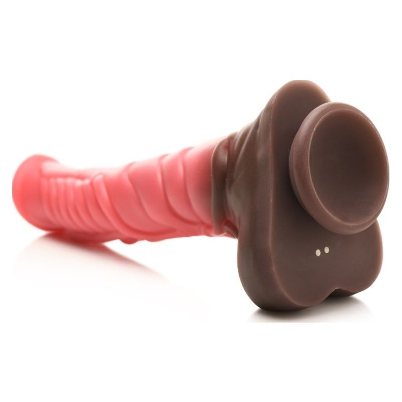 Deluxe Centaur Thrusting & Vibrating Silicone Dildo - Adult Toys