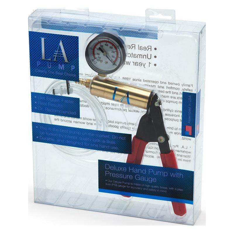 Deluxe Hand Pump with Gauge - Adult Toys