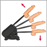 Deluxe Sex Machine with Remote Control and Accessories - Adult Toys
