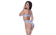 Demi Bra Garter and Thong Set - Naughty by Nature Adult Store