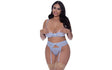 Demi Bra Garter and Thong Set - Naughty by Nature Adult Store