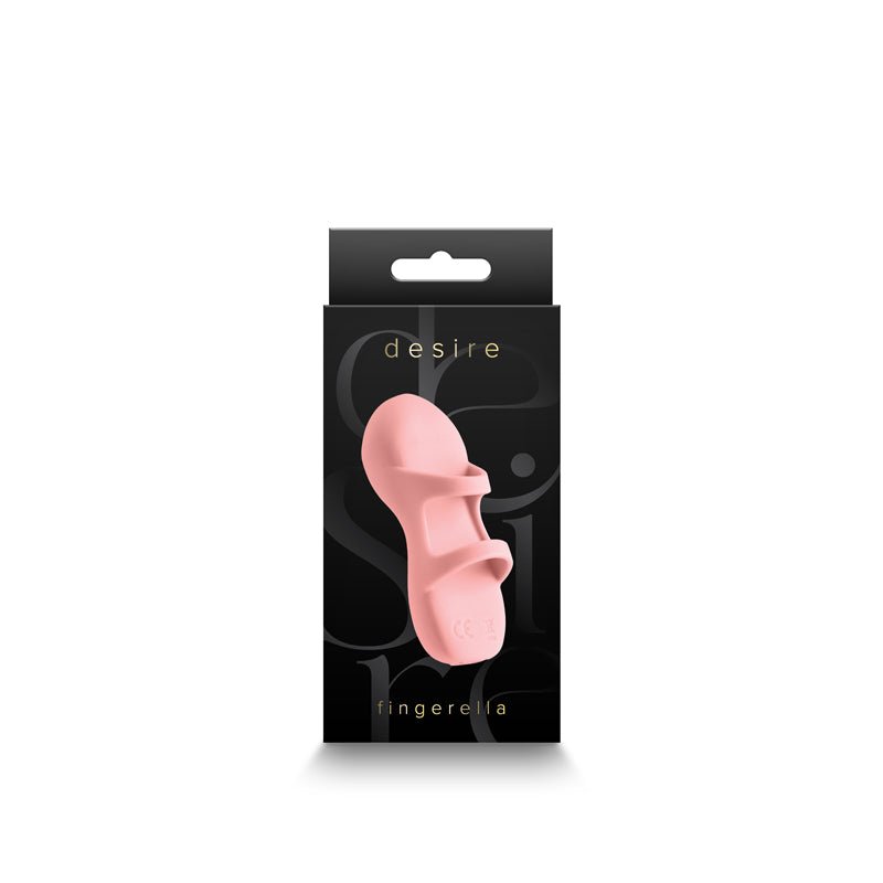 Desire - Fingerella Pink USB Rechargeable Finger Stimulator - STIMULATORS