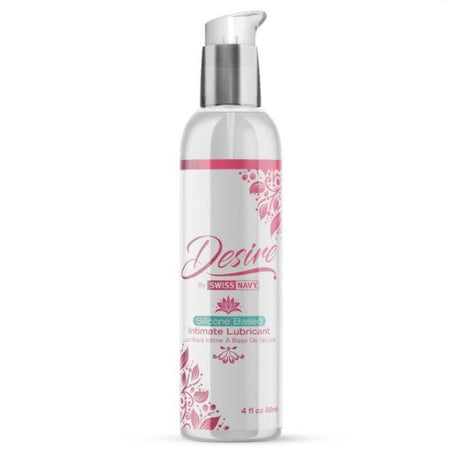 Desire Silicone Based Intimate Lubricant 4oz/118ml - Lotions & Potions