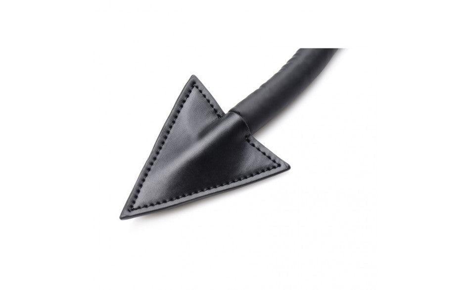 Devil Tail Anal Plug and Horn Set Black - Adult Toys