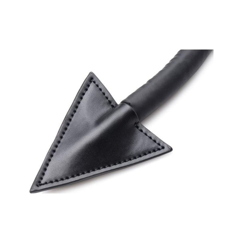 Devil Tail Anal Plug and Horn Set Black - Adult Toys