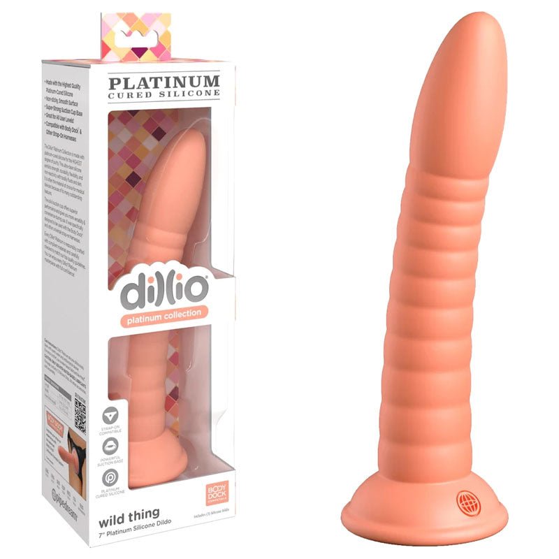 Dillio Platinum Wild Thing - Peach - Peach 17.8 cm (7'') Dong - DONGS