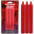 Doc Johnson Japanese Drip Candles – Red Non - Toxic Wax Play 3 - Pack - CANDLES