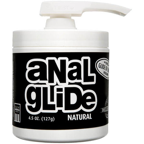 Doc Johnson's Anal Glide Petroleum Based Lubricant - 127 g Pump Bottle - LOTIONS & LUBES
