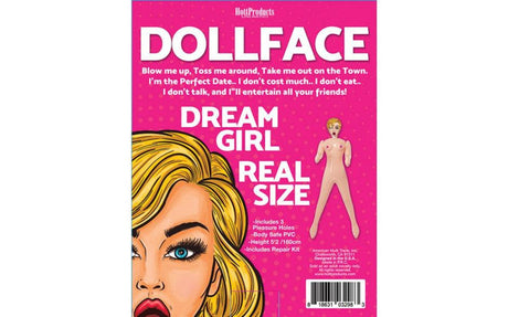 Doll Face Blow Up Doll - Adult Toys