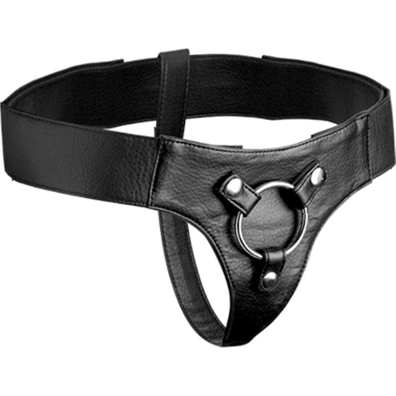 Domina Wide Band Strap On Harness - Adult Toys