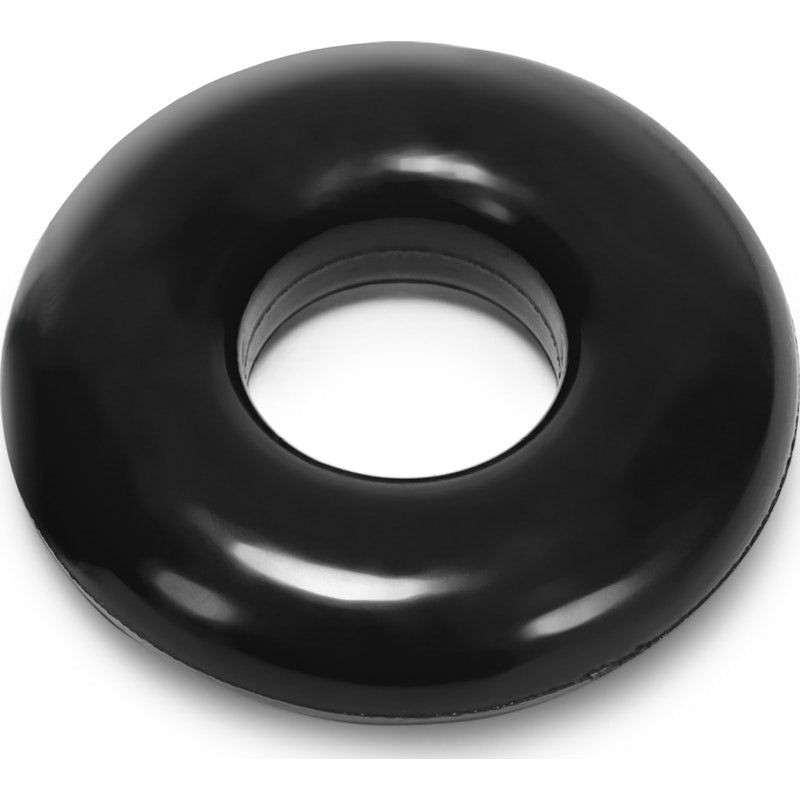 Donut 2 Cockring Large Black - Adult Toys
