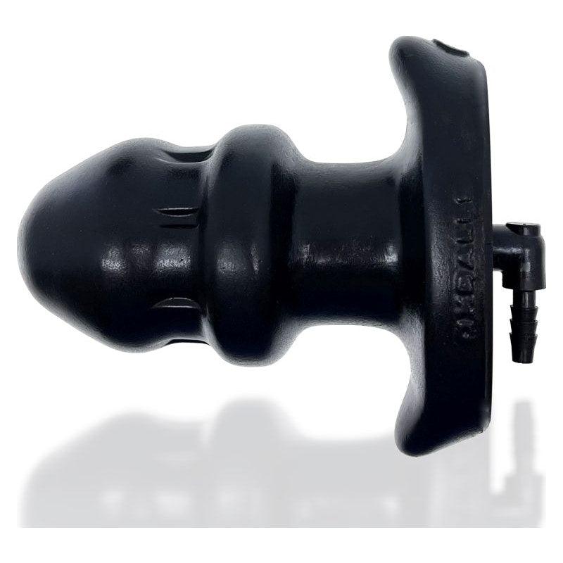 Drain O Flow Thru Buttplug Black - Naughty by Nature Adult Store