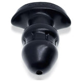 Drain O Flow Thru Buttplug Black - Naughty by Nature Adult Store