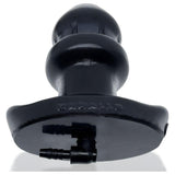 Drain O Flow Thru Buttplug Black - Naughty by Nature Adult Store