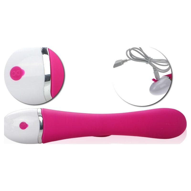 Dreamer 7 Mode Silicone Rechargeable Rabbit Vibrator Pink - Adult Toys
