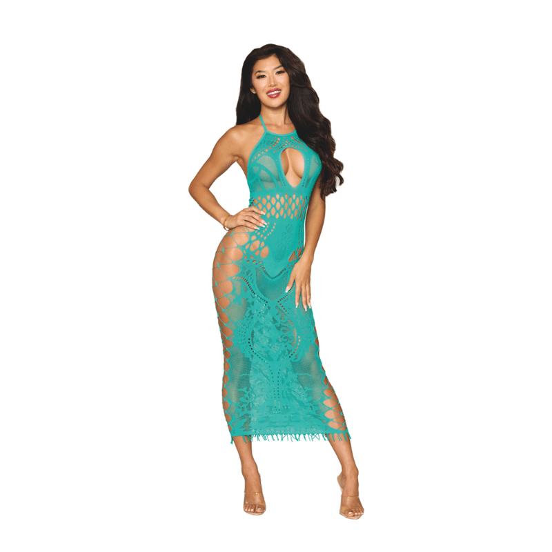 Dreamgirl Body Stocking Gown Agate - Lingerie
