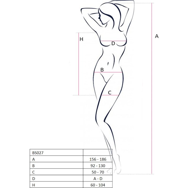 Dress Translucent With Open Sides BLK - Lingerie