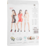 Dress Translucent With Open Sides BLK - Lingerie