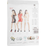 Dress Translucent With Open Sides BLK - Lingerie