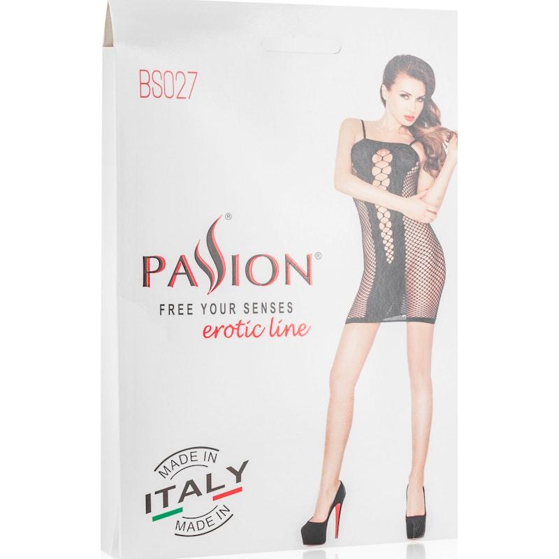 Dress Translucent With Open Sides Red - Lingerie