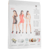 Dress Translucent With Open Sides Red - Lingerie