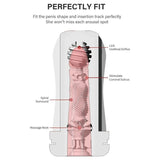 Drywell Hurricane Male Masturbator – Spiral Silicone Sleeve, Black - Adult Toys