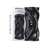 Drywell Hurricane Male Masturbator – Spiral Silicone Sleeve, Black - Adult Toys