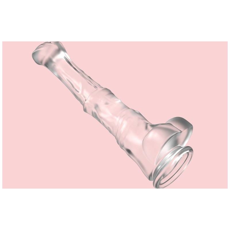 Duke Horse Dong w Balls Clear XXXL - Adult Toys