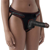 Easy Strap On Set 7.5in Black - Adult Toys