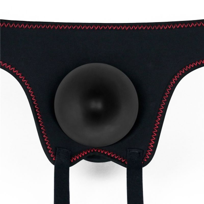 Easy Strap On Set 7.5in Black - Adult Toys