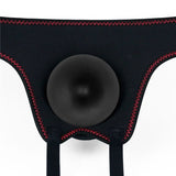 Easy Strap On Set 7.5in Black - Adult Toys