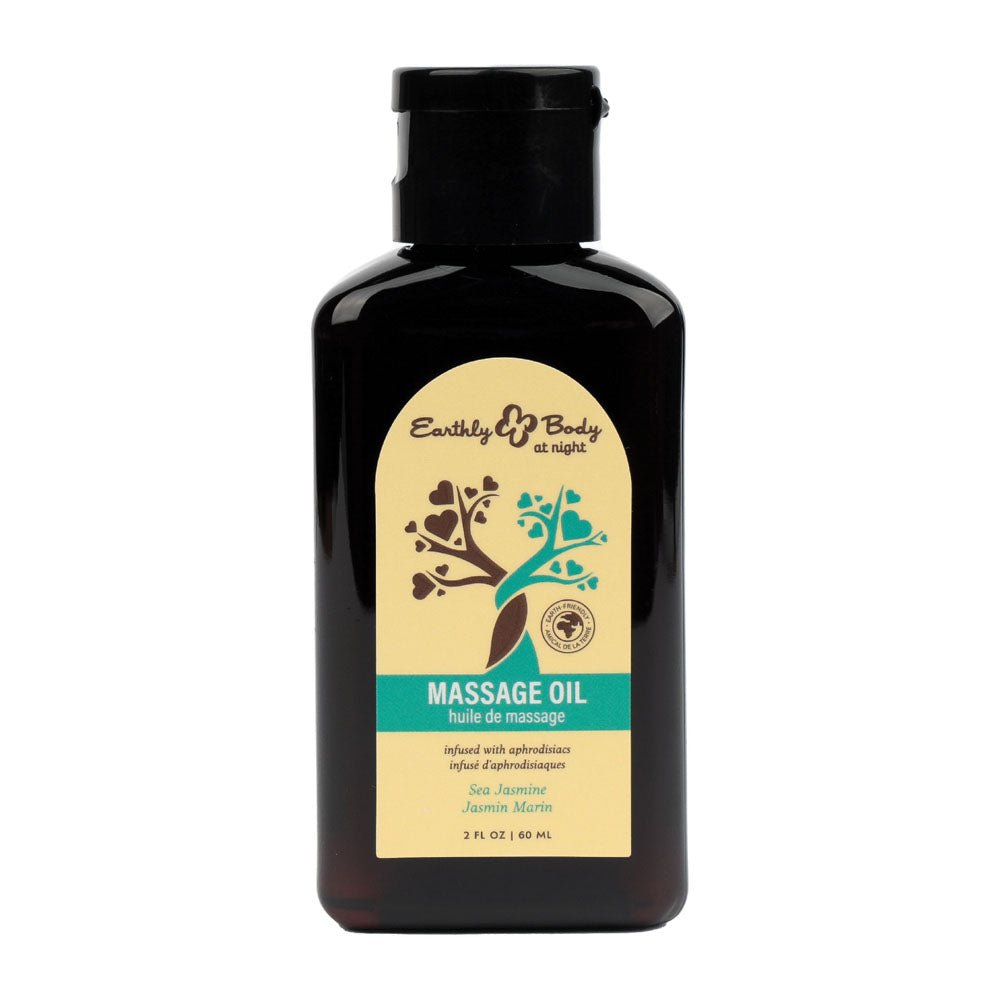 EB Hemp Seed Massage Oil Sea Jasmine Scented 60 Ml Bottle - LOTIONS & LUBES