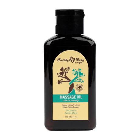 EB Hemp Seed Massage Oil Sea Jasmine Scented 60 Ml Bottle - LOTIONS & LUBES
