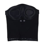 Edge Blackout Hood Mask Black Full Face Hood - BONDAGE - TOYS