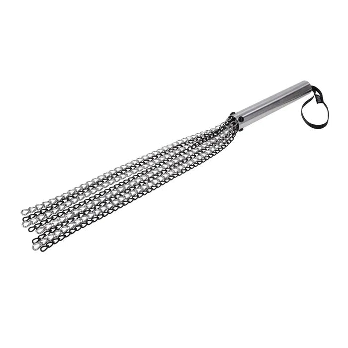 Edge Chain Flogger Metal Whip For Impact Play - BONDAGE - TOYS