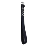 Edge Leather Belt Spanker Black Spanking Whip - BONDAGE - TOYS