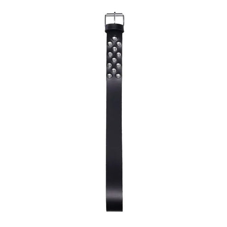 Edge Leather Belt Spanker Black Spanking Whip - BONDAGE - TOYS