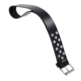Edge Leather Belt Spanker Black Spanking Whip - BONDAGE - TOYS