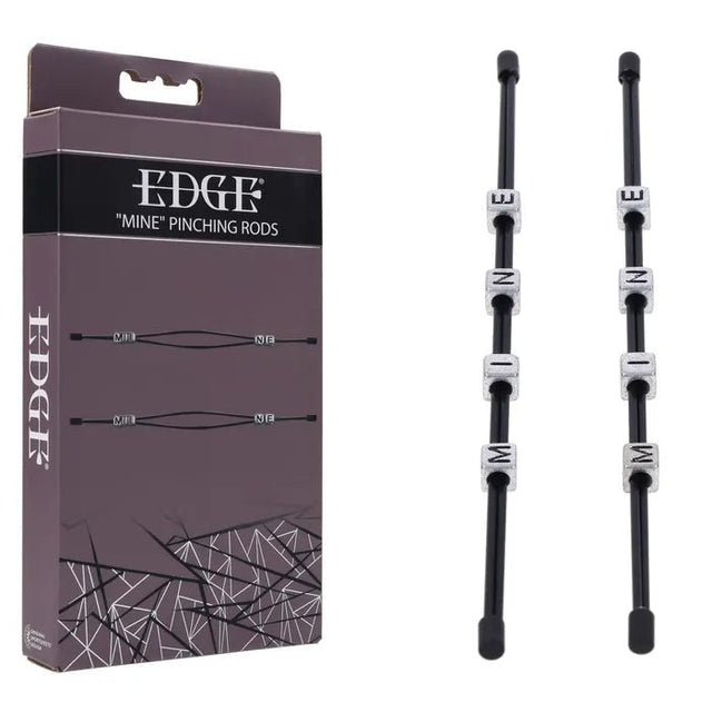 Edge Mine Pinching Rods Adjustable Nipple Restraint - BONDAGE - TOYS