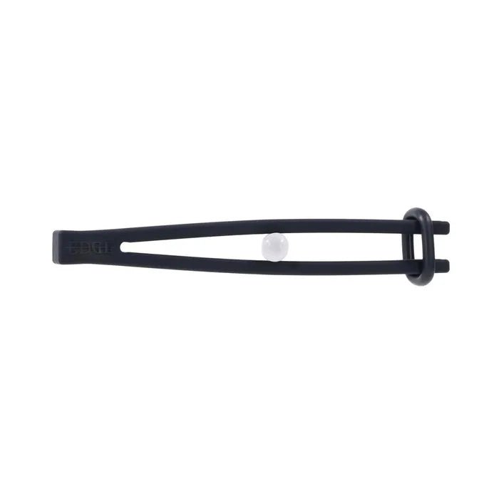 Edge Silicone Pinching Rods Black Nipple Restraints for Sensual Play - BONDAGE - TOYS