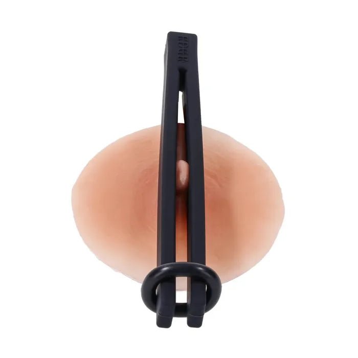 Edge Silicone Pinching Rods Black Nipple Restraints for Sensual Play - BONDAGE - TOYS