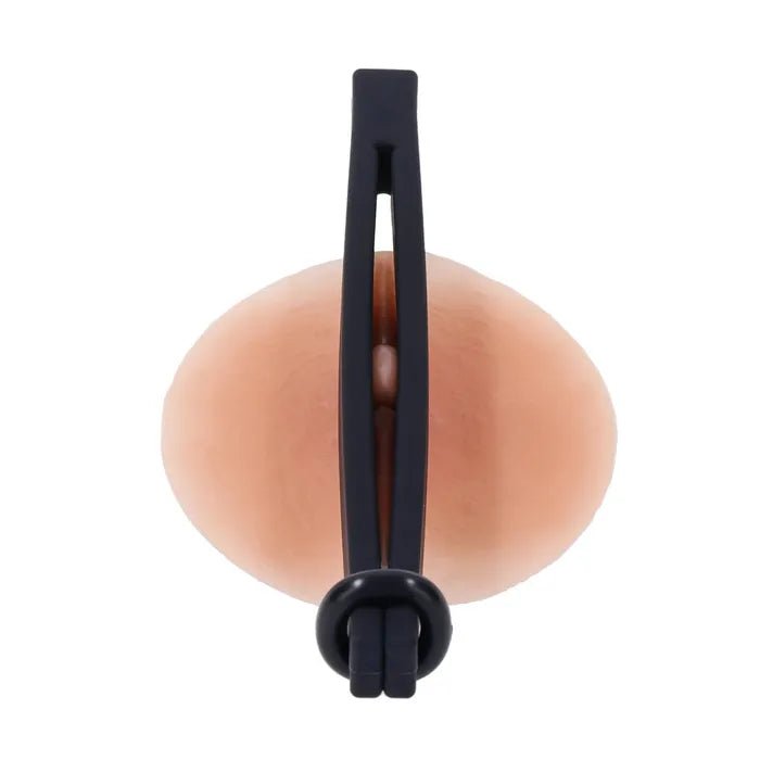 Edge Silicone Pinching Rods Black Nipple Restraints for Sensual Play - BONDAGE - TOYS