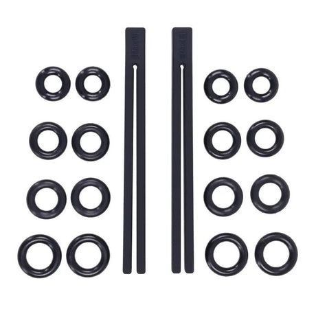 Edge Silicone Pinching Rods Black Nipple Restraints for Sensual Play - BONDAGE - TOYS